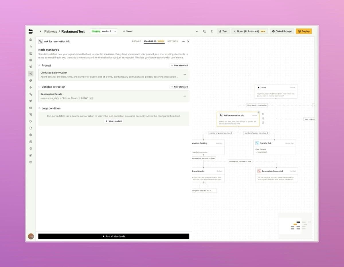 Standards — screenshot 1