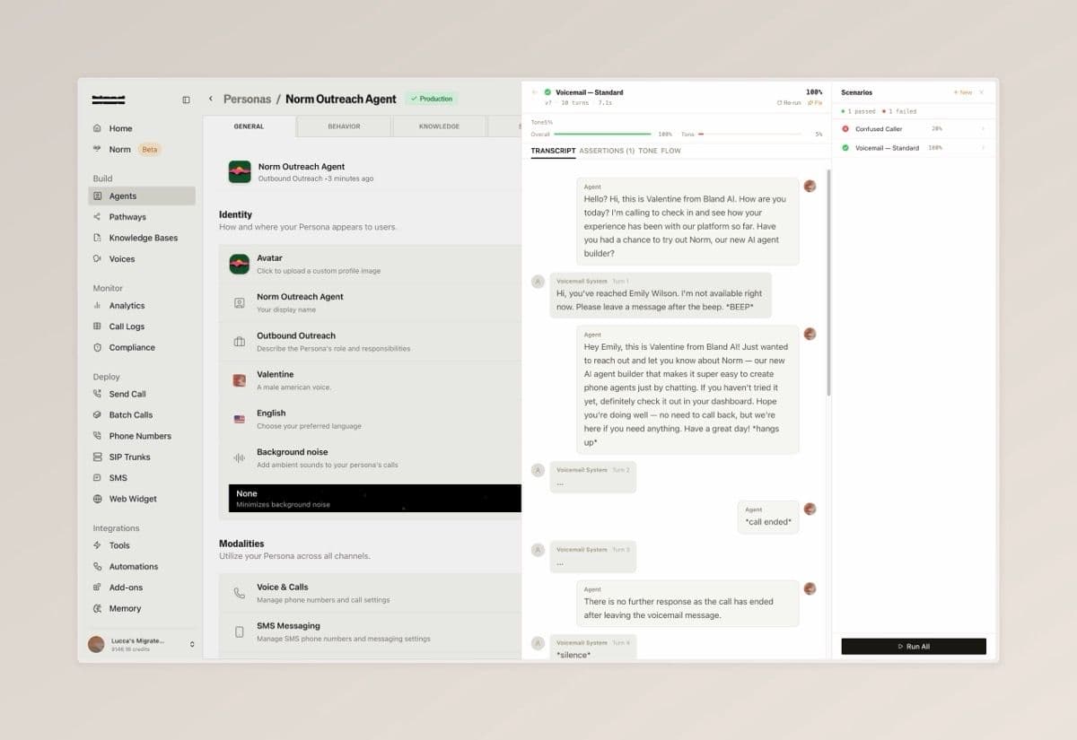 Agent-to-Agent Testing — screenshot 2