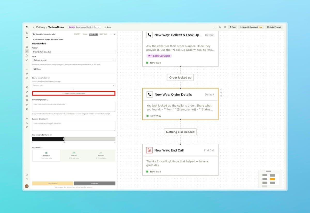 Standards, SIP, and web widget improvements — screenshot 1